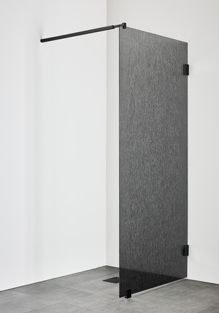 Duschvägg Infinity Lace 80 Svart