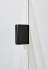 DUSCHHÖRN INFINITY COMBI DÖRR/VÄGG 90X90 SVART