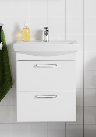 Life 500 M Tvättställskåp Och Lådfront Vit Matt