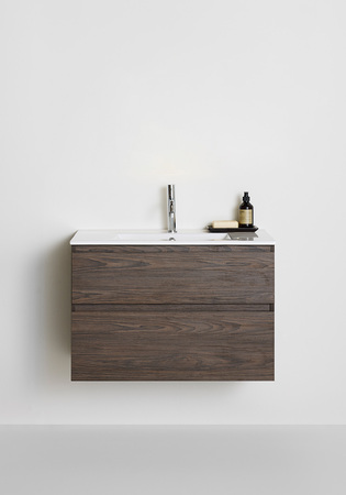 Tvättställsskåp Style Brun Ek 800