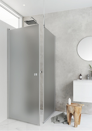 Igloo Pro Duschhörn  Dörr + Vägg Frostat 70X80