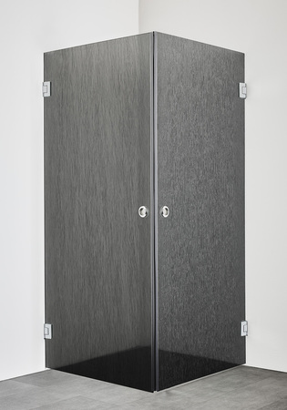 Duschhörn Infinity Lace 80X80 Krom