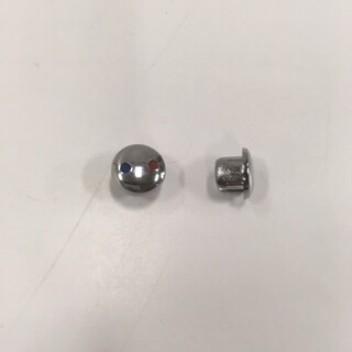 Röd/Blå Täck Kåpa, Dia 6.5