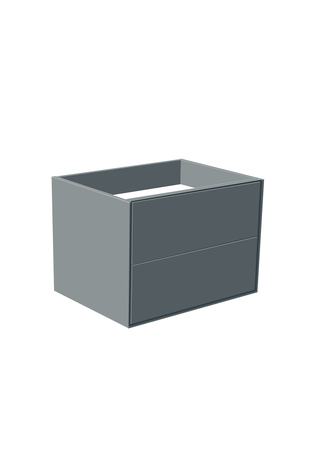 Edge Tvättställsskåp 600 Antracitgrå