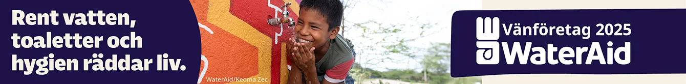 Hafa är vänföretag till WaterAid