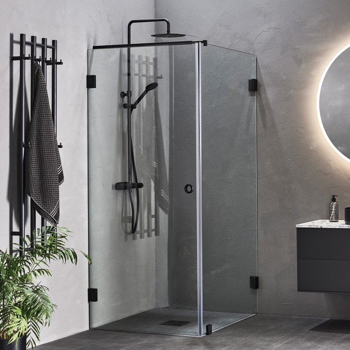 Dusch Hafa Infinity Combi svart