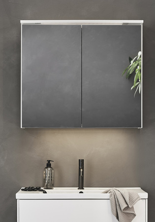 Edge Spegelskåp 800 Vit