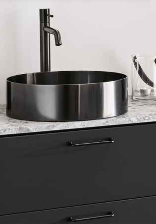 Handtag Fine Cc128 Svart Matt