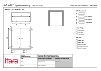 DUSCH I NISCH INFINITY <br>MODELL 20