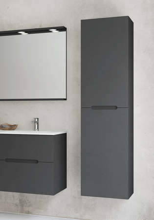 Högskåp Store Sun Softclose Antracit