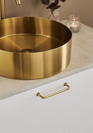 Handtag Fine Cc128 Mässing