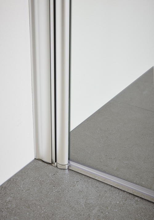 DUSCHHÖRN HAFA RAIN CORNER 80X80 KLARGLAS ALU PROFIL