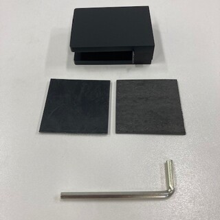 Golvfäste Infinity Duschvägg Svart (Ett St)