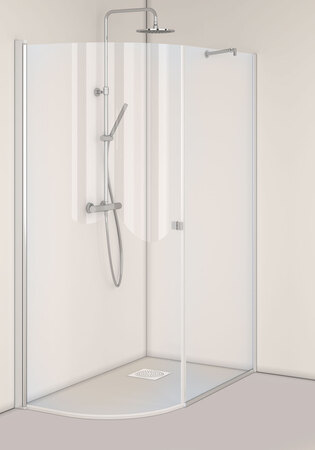 Igloo Pro J + Skärmvägg Fast Klarglas 80X70