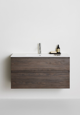 Tvättställsskåp Style Brun Ek 1000