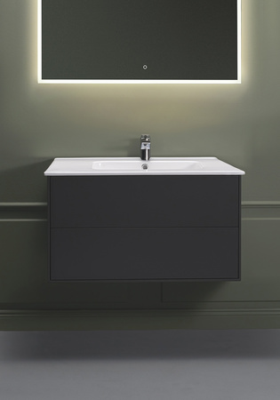 Edge Tvättställsskåp 800 Antracitgrå