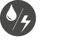 Kombidrift vatten och el icon