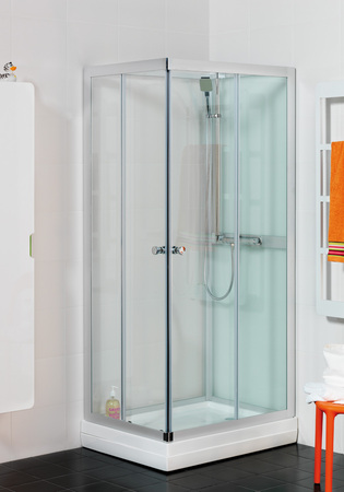 Duschkabin Hafa Polaris Sq 90X70-V Klarglas
