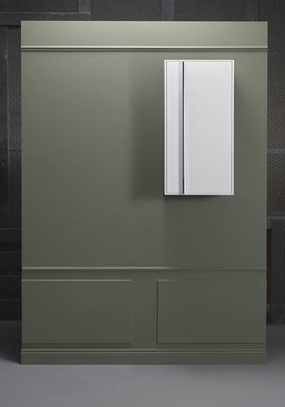 Edge Halvskåp Vit Mjukstängande