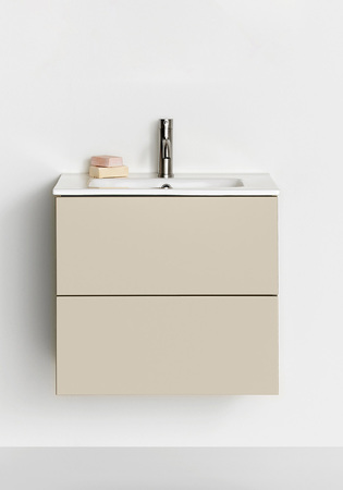 Tvättställsskåp Sand 2 Lådor 600 Beige Shape