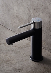 TVÄTTSTÄLLSBLANDARE HAFA DESIGN SVART