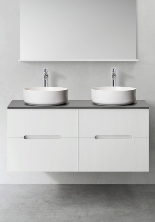 Tvättställsskåp Sun Vit 1200D