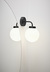 Lampa Globe Svart Matt