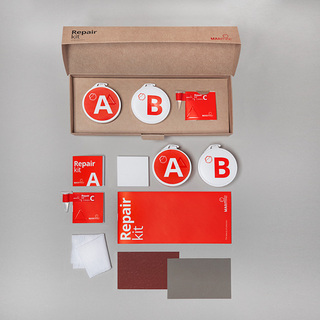 Reparationssats Vit Gjutmarmor