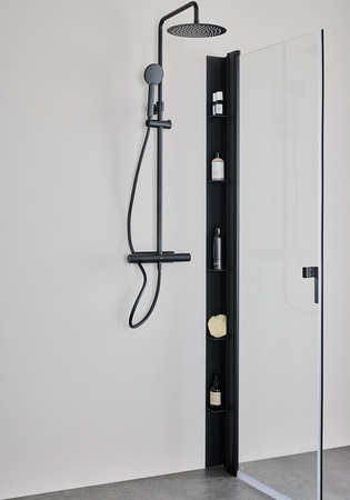 Duschhylla Place Svart