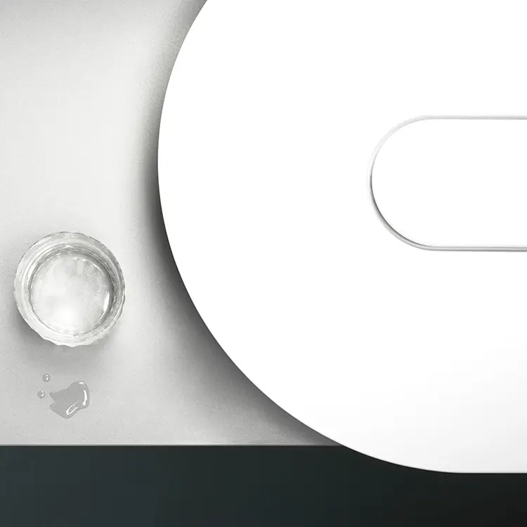 Hafa Edge handfat i porslin.