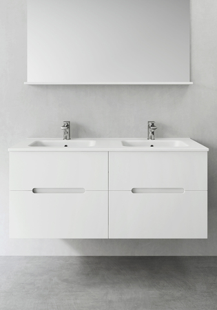 Tvättställsskåp Sun Vit 1200D