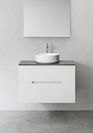 Tvättställsskåp Sun Vit 800