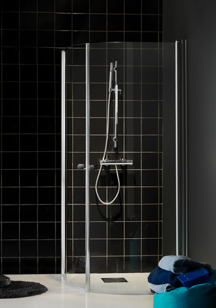 Igloo R Duschhörn 90X90 Klarglas