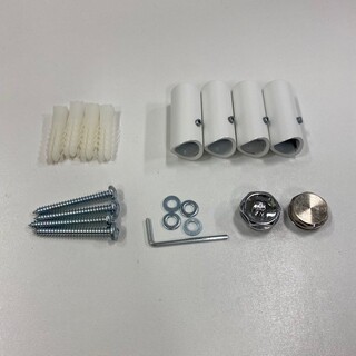 Hampton Handukstork Monteringssats Vit