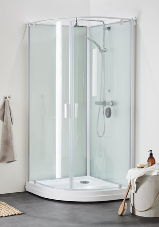 Duschkabin Breeze Deluxe 90X90 Round