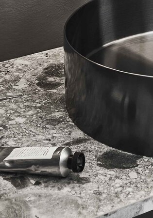 Bänkskiva On Top 800 Grå Terrazzo