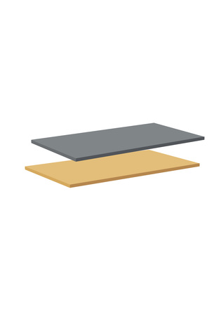 Bänkskiva Hafa Eden 1210X465 Mörkgrå Stenmönstrad