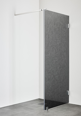 Duschvägg Infinity Lace 80 Krom