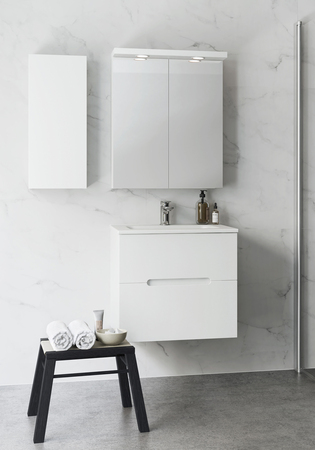 Tvättställsskåp Sun Vit 600