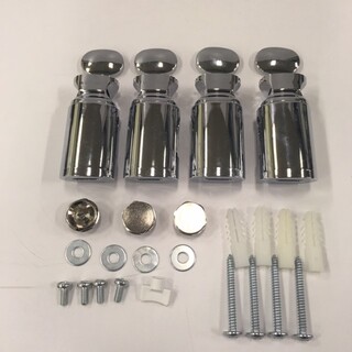 Ellips Handukstork Monteringssats Krom