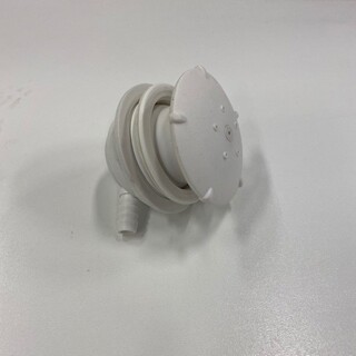 Steamer 120/160/180 Ryggmassagedysa Vit