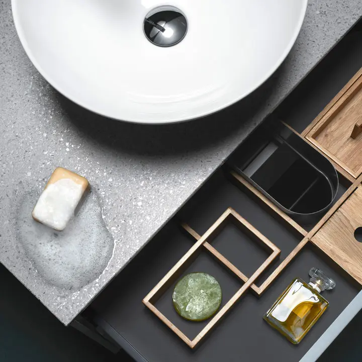 Hafa Edge SmoothOpen lådsystem.