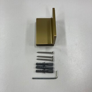 Väggfäste Infinity Duschvägg Mässing (Ett St)