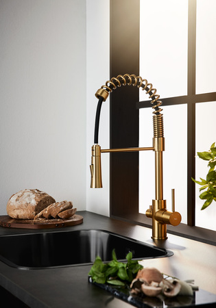 Köksblandare Dine Mässing Med Diskmaskinsavstängning