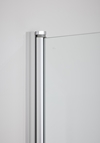 DUSCHHÖRN HAFA RAIN CORNER 80X80 KLARGLAS ALU PROFIL