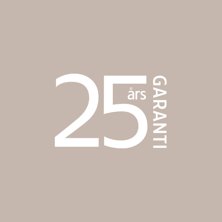 25 års garanti