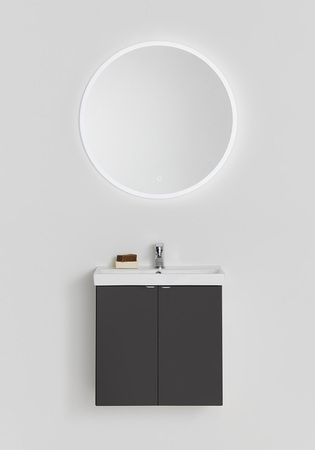 Tvättställsskåp Neat Luckor Antracit 550