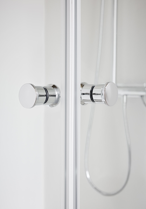 DUSCHHÖRN HAFA RAIN CORNER 80X80 KLARGLAS ALU PROFIL
