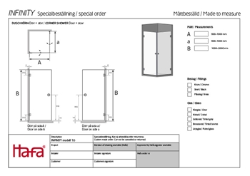 DUSCHHÖRN INFINITY <br>MODELL 10