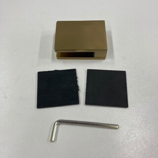 Golvfäste Infinity Duschvägg Mässing (Ett St)